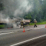 В Карелии на трассе загорелся грузовик с камнями - Gubdaily.Ru