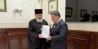 Благодарственное письмо Совета Федерации протоиерею Игорю Аксёнову - Выборгская Епархия