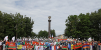 Великий Новгород посетили участники белорусско-российского проекта «Поезд Памяти» - Минобразования Новгородской области