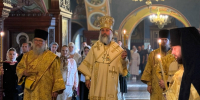 27.06.2026 г. В канун Недели 4-й по Пятидесятнице митрополит Иосиф совершил всенощное бдение в Успенском кафедральном соборе, изображение №1 - Ивановская митрополия
