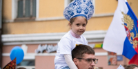 Парад семей в Чите Анастасия Москалёва, ИА ChitaMedia - ChitaMedia