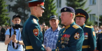 В Новосибирском военном институте Росгвардии состоялся 50-й юбилейный выпуск офицеров - Росгвардия