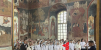 В Успенском соборе Тульского Кремля проходит причащение верующих - ТК Первый Тульский