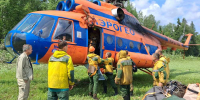 Лесные пожары в Красноярском крае: 187 очагов, более 2000 человек на тушении - 1-LINE
