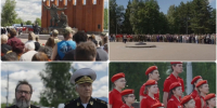 Военно-патриотическая акция «Честь имею! Истринский рубеж» в Снегирях - Газета Истра сегодня