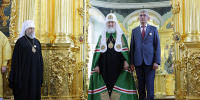 Дмитрия Миляева наградили Патриаршим знаком храмостроителя - Молодой коммунар