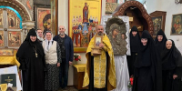 В Троицком Рождества Богородицы Оптине женском монастыре освятили новую икону - Орловская и Ливенская епархия
