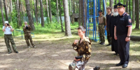 Наместник Чебоксарского монастыря принял участие в принял участие в летних военно-полевых сборах Детской полицейской академии - Чебоксарско-Чувашская Епархия