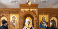 в День молодёжи митрополит Иоанн совершил молебен и посвятил во чтецы семинаристов - БПДС