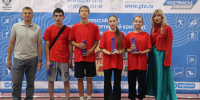 Сегодня в Училище олимпийского резерва прошла эстафета с элементами ГТО для подопечных центров социального обслуживания населения г. Орла и Орловского МО - Департамент соцзащиты, труда и занятости