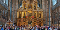 День памяти пророка Амоса и святителя Ионы, митрополита Московского и всея Руси чудотворца, в храме Казанской иконы Божией Матери п. Балезино - Глазовская Епархия