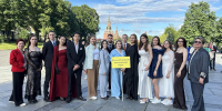 Ямальцы приняли участие в главных всероссийских выпускных мероприятиях - Администрация ЯНАО