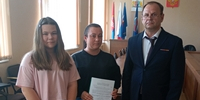 Вручение свидетельства о предоставлении субсидии.. - Савинский район