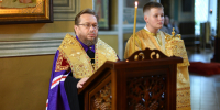 Молебен с акафистом перед древним образом Спасителя совершили в Яранске - Яранская епархия