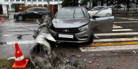 В ДТП со столбом в Кирове покалечился мужчина - Город Киров
