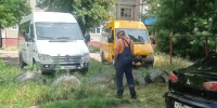 В Сеймском округе продолжаются плановые работы по благоустройству и содержанию придомовых территорий. - Город Курск