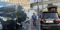 В центре Питера пьяный водитель из Твери врезался в здание и убежал, бросив друга - Газета Вся Тверь