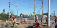 В Ейске продолжается уборка территорий - Приазовские степи