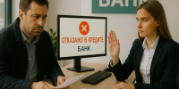Отказ в кредите / Изображение сгенерировано ИИ ChatGPT / amic.ru - ИА Амител