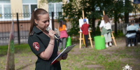 Военнослужащие Управления Росгвардии по Курской области приняли участие в патриотических чтениях - Росгвардия