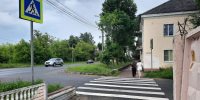 В микрорайоне «Поликор» завершаются работы по организации пешеходных переходов - Kineshemec.Ru