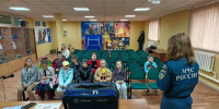 Знакомство с профессией огнеборца: воспитанники Алексеевской гимназии побывали в гостях у пожарных - ГУ МЧС МО