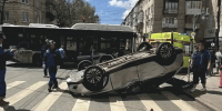 МВД прокомментировали ДТП с перевертышем на ул. Скляренко в Самаре - ProGorodSamara.Ru