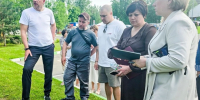 Дмитрий Волков обсудил установку памятника Владимиру Петрову и благоустройство прилегающей территории - Городской округ Красногорск