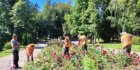 В Курске проводят сезонные работы в парках и скверах. Об этом рассказали в комитете городского хозяйства. - Город Курск