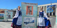 Юные художники из Челябинска сделали арт-подарок белорусскому Могилеву - Вечерний Челябинск