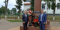 В Жуковке почтили память партизан и подпольщиков. - Жуковский округ