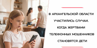 В Архангельской области участились случаи, когда жертвами телефонных мошенников становятся дети - Сетевое издание Север