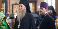 В Седмицу 5-ую по Пятидесятнице, в день памяти преподобного Тихона Медынского, калужского чудотворца, преподобного Тихона Лу́ховского, Костромского, чудотворца, преподобного Моисея Оптинского, перенесение мощей святителя Феофана, Затворника Вышенского, митрополит Орловский и Болховский Тихон возглавил Божественную литургию в Свято-Успенском мужском монастыре города Орла. 29 июня 2026 года - Орловская и Ливенская епархия