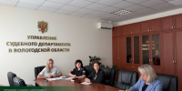 Семинар с администраторами и работниками аппарата районных судов Вологодской области и Вологодского гарнизонного военного суда - Управление Судебного департамента
