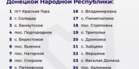 Дополнен перечень населённых пунктов, жителям которых компенсация за утраченное жильё назначается в упрощённом порядке - Правительство ДНР