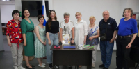 Писательница Ольга Ключарёва из Москвы пополнила фонды донецких библиотек - Донецк Медиа