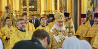 Полицейские обеспечили безопасность во время литургии в Тульском кремле - ТК Первый Тульский