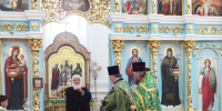 В день своего тезоименитства митрополит Липецкий и Задонский Арсений возглавил богослужение в соборе Вознесения Господня Богородице-Тихоновского женского монастыря с. Тюнино - Липецкая Епархия