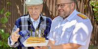 В Ставропольском крае офицеры СК России поздравили со 103-летием участника Великой Отечественной войны - СУ СК РФ
