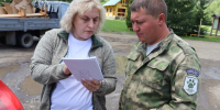 Обсуждение деталей будущего памятника. Фото: Рустам Сиразетдинов - Башкирское отделение РГО