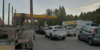очередь АЗС - Петрозаводск говорит