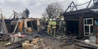 Жилая усадьба полыхала в Хакасии — всего в республике с начала года потушена 1000 пожаров - Абакан 24