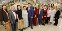 Открытие выставки «ИСТОКИ. НАСЛЕДИЕ. БУДУЩЕЕ» в главной библиотеке Кузбасса - Научная библиотека им. В.Д. Федорова