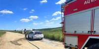 В амурском поселке люди сами потушили пламя в автомобиле - Amur.Life