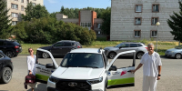 Три медучреждения Томска пополнили автопарк новыми автомобилями - Департамент здравоохранения