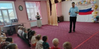 «Азбука безопасности»: инспектор ГИБДД в гостях у «Буратино». - Александровский муниципальный округ