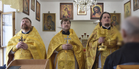 Церковное богослужение состоялось в храме Спиридона Тримифунтского, расположенном на территории исправительной колонии № 8 - УФСИН России по УР