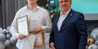 Чествование саянских медалистов - Администрация Саянска