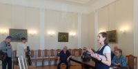 В Губернаторском доме состоялся выставком предстоящей художественной экспозиции акварельных работ членов Пензенского регионального отделения Союза художников России - Картинная галерея им. К.А. Савицкого