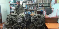 Волонтёры из Скворчихи, Кинзекеево и Алакаево передали бойцам 16 маскировочных сетей. - Администрация Ишимбайского района